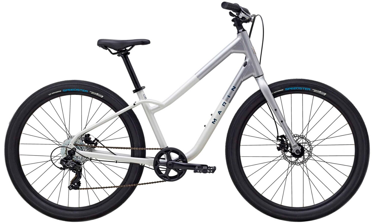 Фотографія Велосипед Marin STINSON 1 27,5" (2021) 2021 Біло-сірий